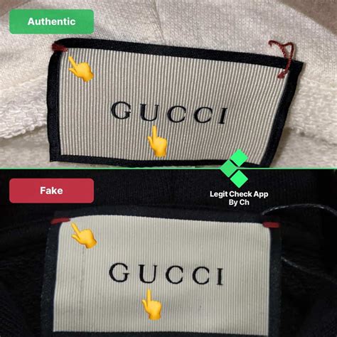 fake gucci hoodie vs real|gucci x champion hoodie real.